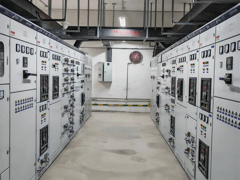 High and low voltage distribution cabinet project